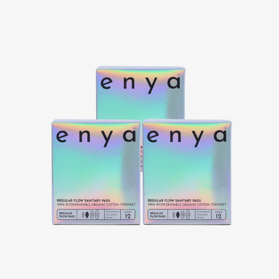 Enya Regular Flow Set | 3 packs (36 pads)