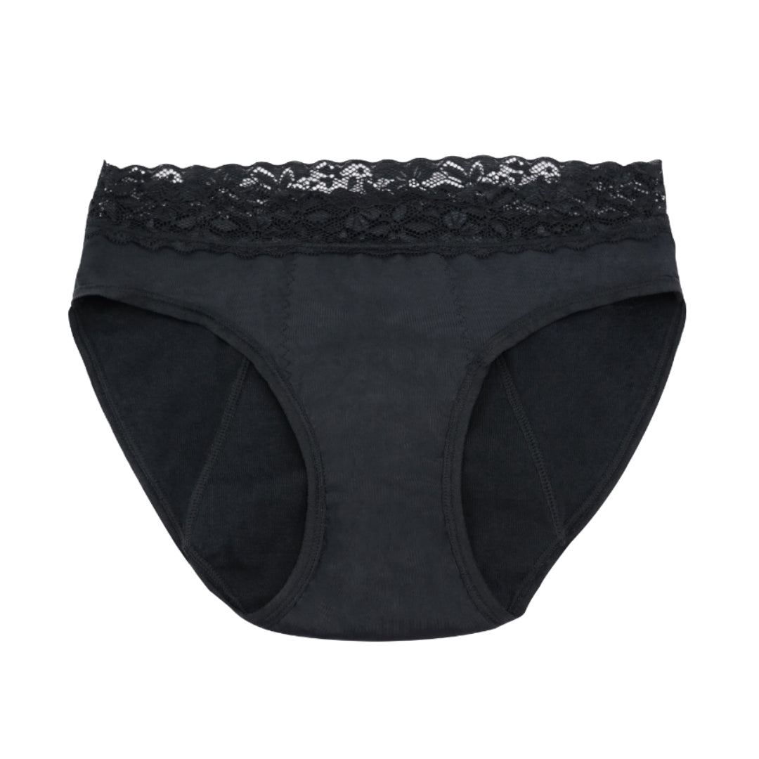 Enya Reusable Period Panties (Lace Cotton) - Enya Singapore